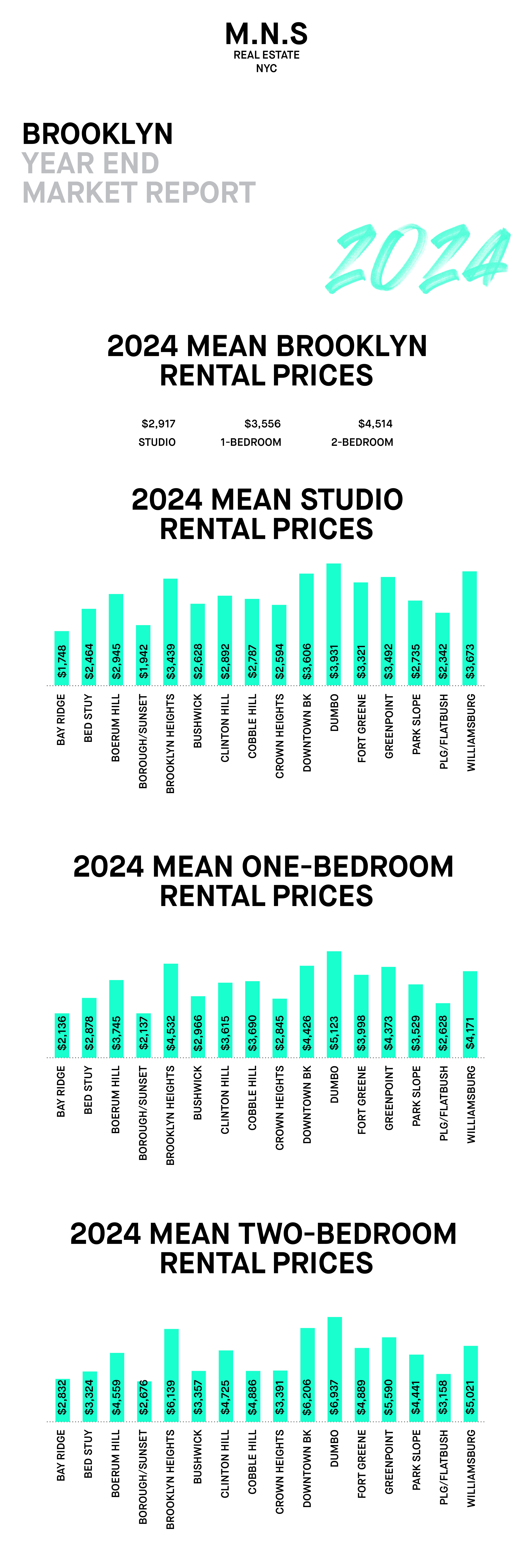Brooklyn year end infographics