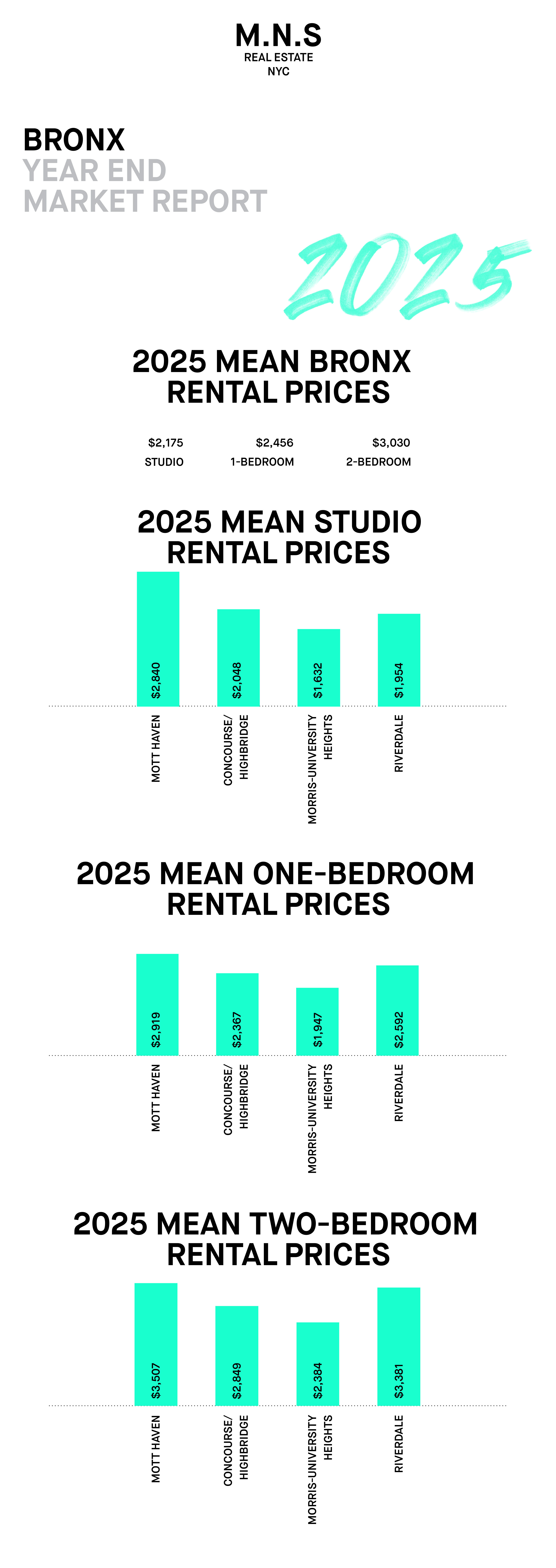 Bronx year end infographics